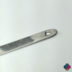 انتهای سیخ پود کشی با سوراخ