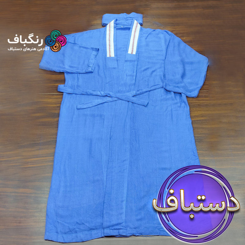 حوله تن پوش دستباف رنگباف - تصویر اصلی حوله تن پوش دستباف رنگباف - تصویر اصلی