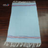 حوله دست و صورت دستباف - گالری (رنگ آبی روشن)