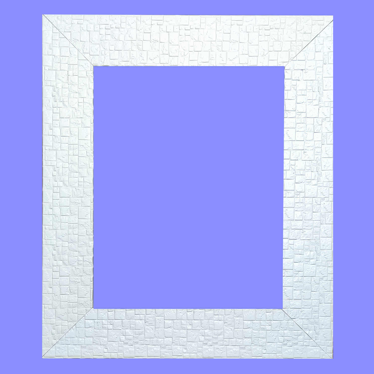 قاب تابلوفرش کوچک 1242 - شادی سفید با PVC