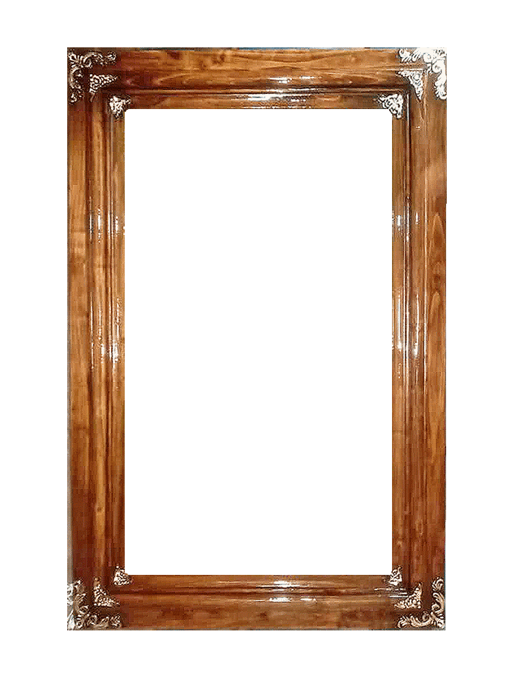 قاب تابلوفرش چوبی 4210 - جنس چوب و رنگ چوب تصویر اصلی قاب تابلوفرش چوبی 4210 با طرح چوب ساده و رنگ چوب زیبا